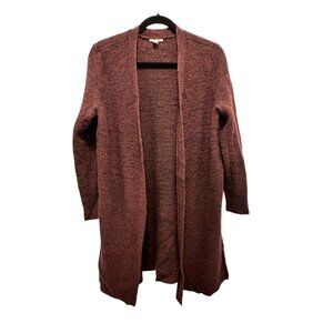 👗 2/$30 👗 Deep Purple Knee Length Wool Duster sz XL